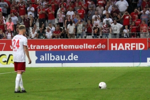 Alexander Hahn Elfmeter RWE gegen BVB Juli 2019