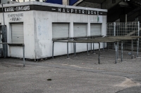 Kassenbereich: Altes Georg Melches Stadion Essen - August 2012
