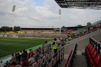 Westtribüne: Altes Georg Melches Stadion - August 2012