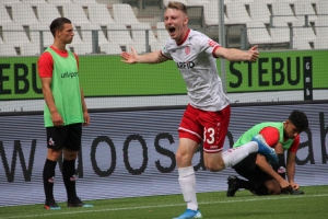 Joshua Endres Torjubel Rot-Weiss Essen gegen Köln 2019