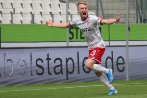 Joshua Endres Torjubel Rot-Weiss Essen gegen Köln 2019