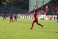 Jubel von Gino Windmüller über Treffer in Krefeld 2015