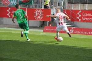 Kai Pröger im RWE-Spiel gegen Rödinghausen