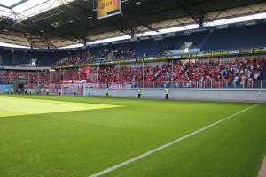 Pyroshow Rot-Weiss Essen in Duisburg