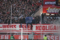Rot-Weiss Essen Hooligans beim Pokalspiel gegen Duisburg