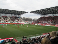 RWE Fans im Spiel gegen RWO