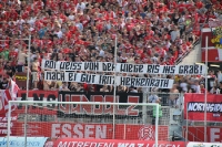 RWE Fans Spruchbänder Fritz Herkenrath