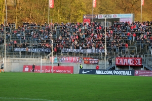 RWE Fans Stimmungsboykott in Wuppertal