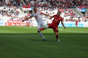 Spielszenen Rot Weiss Essen gegen Lippstadt