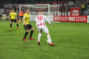 Spielszenen Rot Weiss Essen gegen Uerdingen März 2018