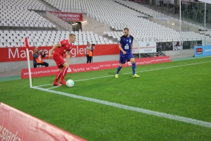 Spielszenen RWE gegen den Bonner SC 31-08-2018