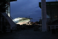 Stadion Essen und Georg Melches Stadion am Abend - August 2012