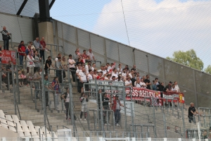 Rot Weiss Ahlen Fans in Essen 14.05.2022