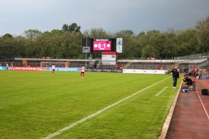 Stadion Niederrhein RWO gegen RWE Niederrheinpokal Viertelfinale 12-05-2021 Spielszenen