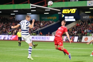 Phillip König, Nico Klaß Rot-Weiß Oberhausen vs. MSV Duisburg Spielfotos 23.09.2022