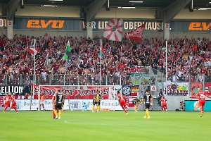 Rot-Weiß Oberhausen Torjubel
