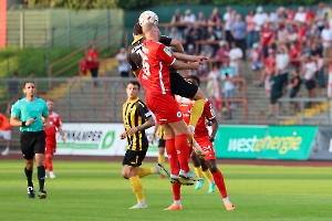 Tanju Öztürk Rot-Weiß Oberhausen vs. Alemannia Aachen Spielfotos 18.08.2023