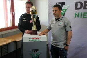 Pressekonferenz vor Niederrheinpokalfinale 2018
