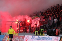Pyroshow RWO Fans gegen RWE