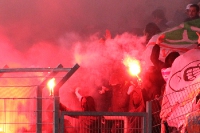 Pyroshow RWO Fans gegen RWE