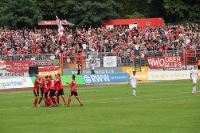 RWO Torjubel zum 2:0 gegen RWE 