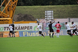 Spielszenen Oberhausen gegen Krefeld 08-10-2017