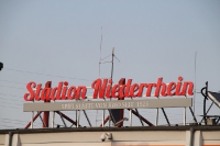Stadion Niederrhein Schild