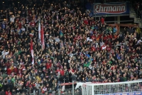 Fans des SC Freiburg beim Spiel gegen Hannover 96