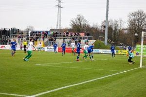 Gerrit Wegkamp Tor Preußen Münster gegen Uerdingen Spielfotos 20-11-2021