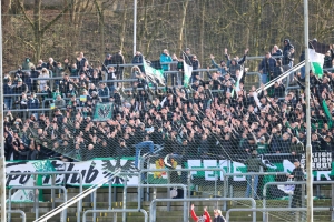 SC Preußen Münster Fans in Wuppertal 06-03-2022