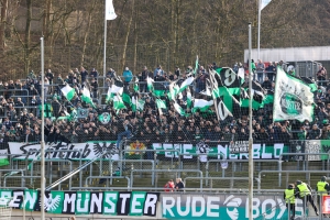SC Preußen Münster Fans in Wuppertal 06-03-2022