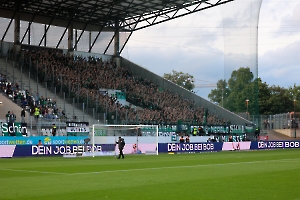 Preußen Münster Fans in Essen
