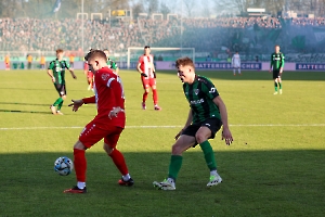 Thomas Eisfeld Preußen Münster vs. Rot-Weiss Essen Spielfotos 28.01.2024