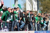 Münsteraner Freude über den Sieg gegen Karlsruhe