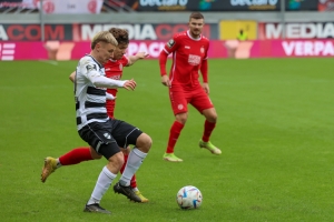 Luca Stellwagen SC Verl vs. Rot-Weiss Essen Spielszenen 21.01.2023