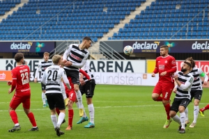 SC Verl vs. Rot-Weiss Essen Spielszenen 21.01.2023