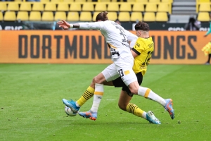 Manuel Schäffler, Antonios Papadopoulos Borussia Dortmund U23 vs. Dynamo Dresden 3. Liga 12.03.2023