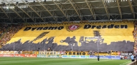 Blockfahne des K Blocks der SG Dynamo Dresden