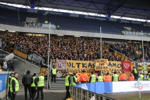 Dresden Fans in Duisburg