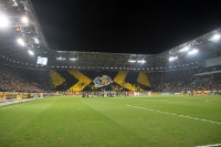 Dresdner Choreographie gegen Borussia Dortmund