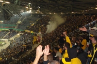 Dynamo Dresden Kurve bei Hannover 96