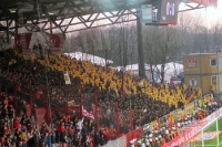 Fans von Dynamo Dresden in der Alten Försterei