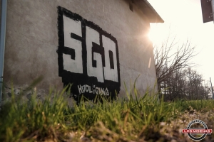 Graffiti der SG Dynamo Dresden