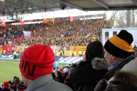 die SG Dynamo Dresden zu Gast bei den Eisernen in Berlin-Köpenick, 11. Februar 2012