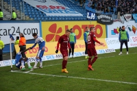 SG Dynamo Dresden bei Hansa Rostock