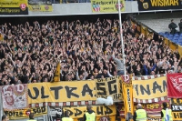 Ultras Fans Support Dynamo in Duisburg