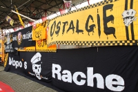 Zaunfahnen der SG Dynamo Dresden
