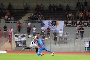 SG Wattenscheid 09 vs. Wuppertaler SV Spielfotos 31.07.2022