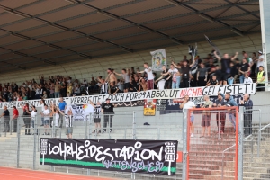 SG Wattenscheid 09 Fans Torjubel gegen WSV