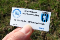 Eintrittskarte beim SV Blau Weiss Berlin
